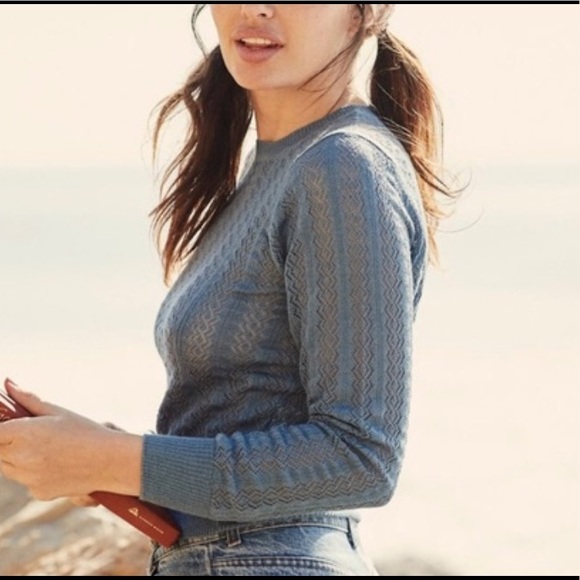 Doen French Blue Norfolk Sweater - Picture 3 of 6